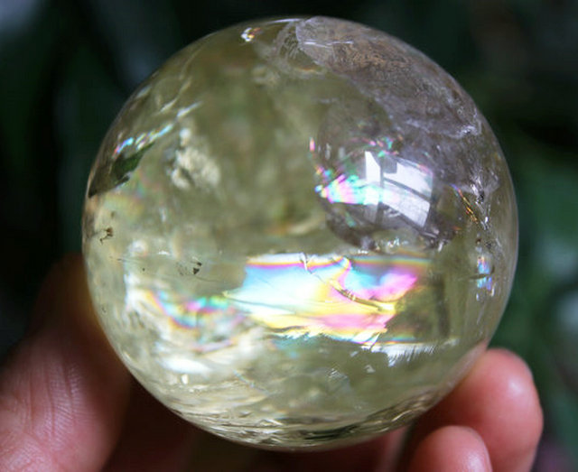 Citrine Sphere helps promote inner calm 4467